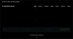 Desktop Screenshot of eldragonhotel.com